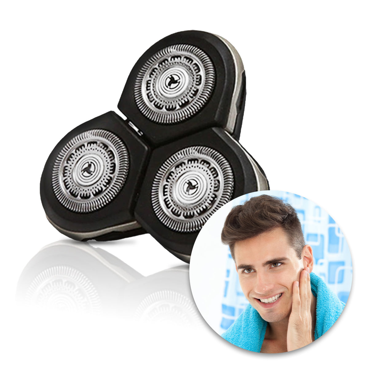 Alternativer Scherkopf für Philips Serie S9000 RQ10xx RQ11xx RQ12xx