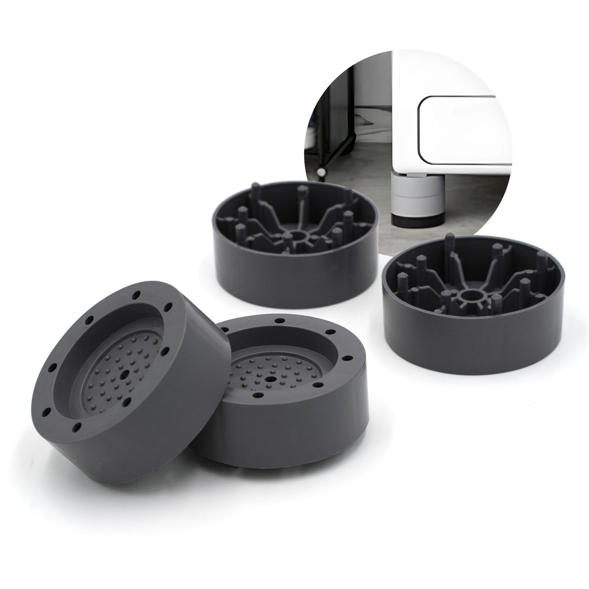 Vibrationsdämpfer 4er-Pack Erweiterung Anti-Schwingungsfüsse