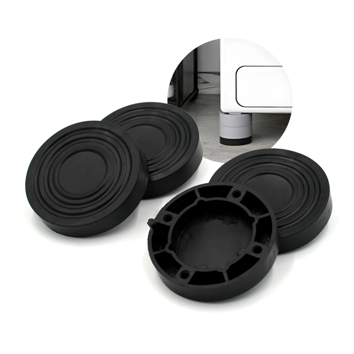 Vibrationsdämpfer 4er-Pack Hauptfuss Anti-Schwingungsfüsse