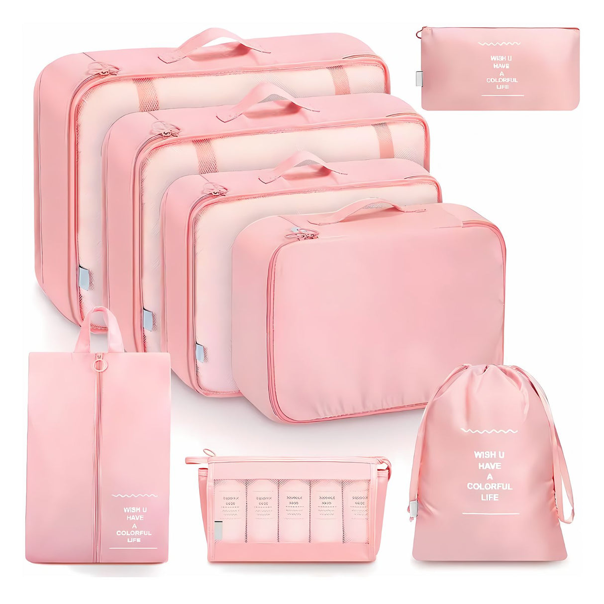 Koffer-Organizer Reisebeutel Aufbewahrungsbeutel Packsack Set