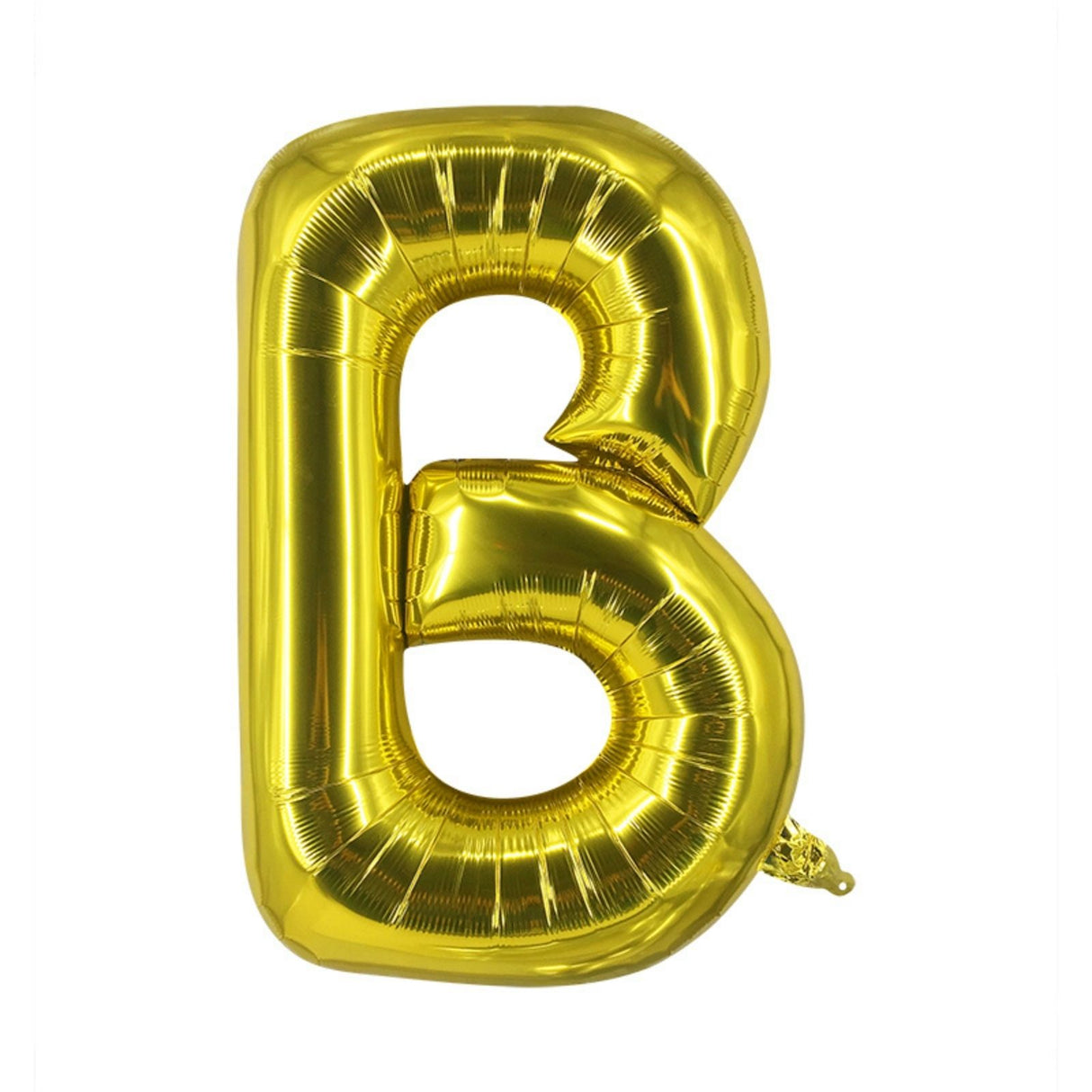 Buchstabenballon B Golden Geburtstagsparty Ballon Folienballon 80cm