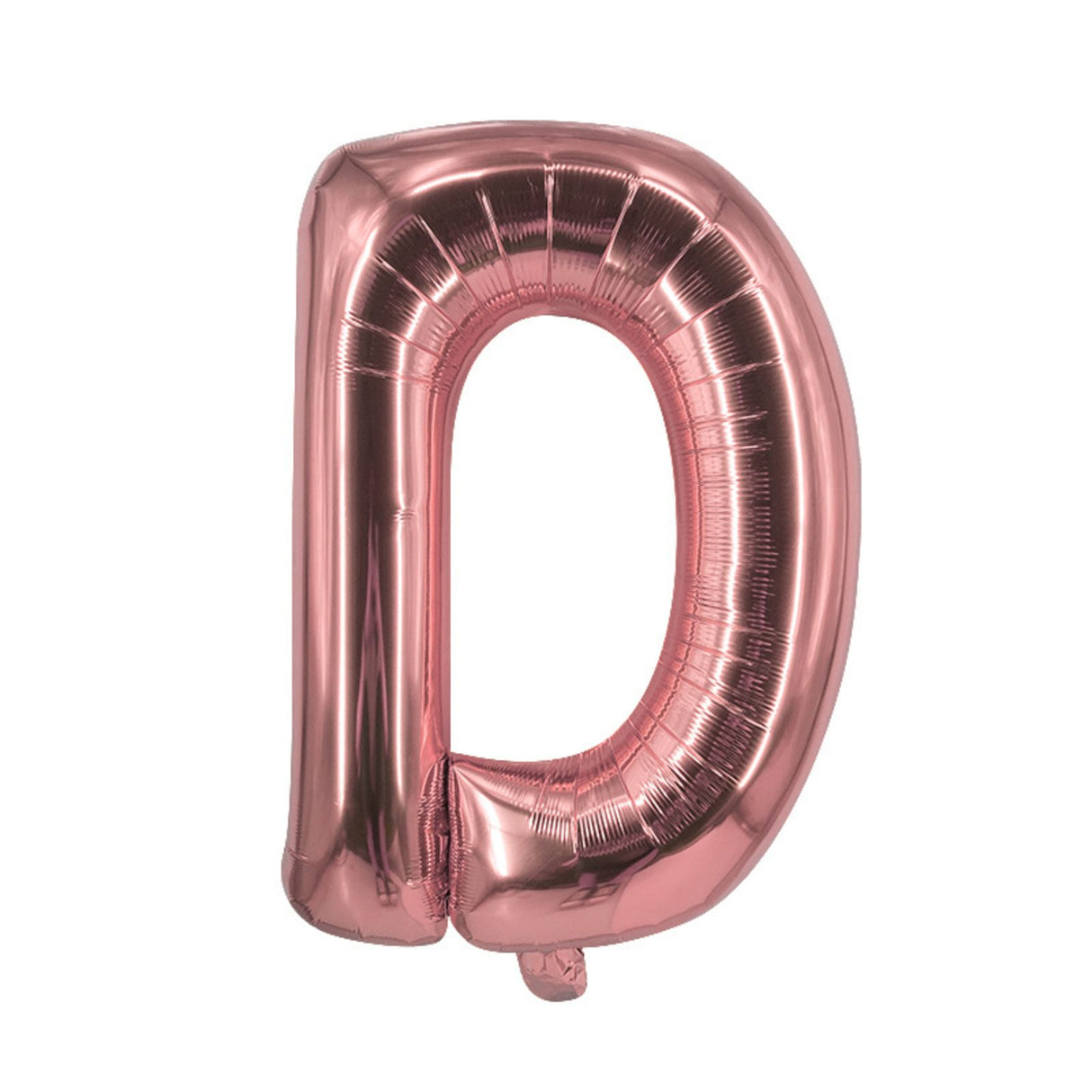 Buchstabenballon D Roségold Geburtstagsparty Ballon Folienballon 80cm
