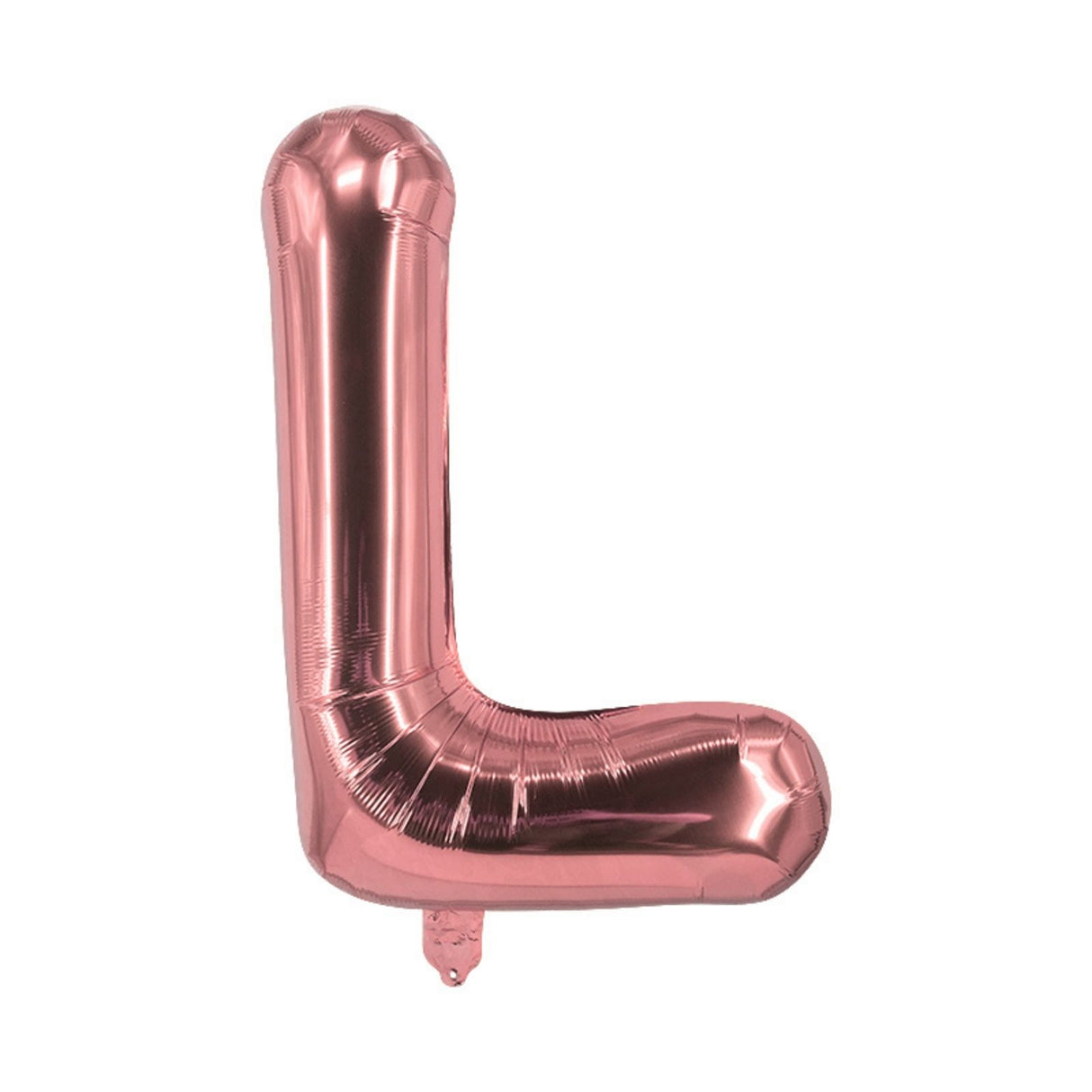 Buchstabenballon L Roségold Geburtstagsparty Ballon Folienballon 80cm