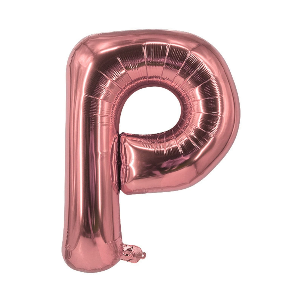 Buchstabenballon P Roségold Geburtstagsparty Ballon Folienballon 80cm