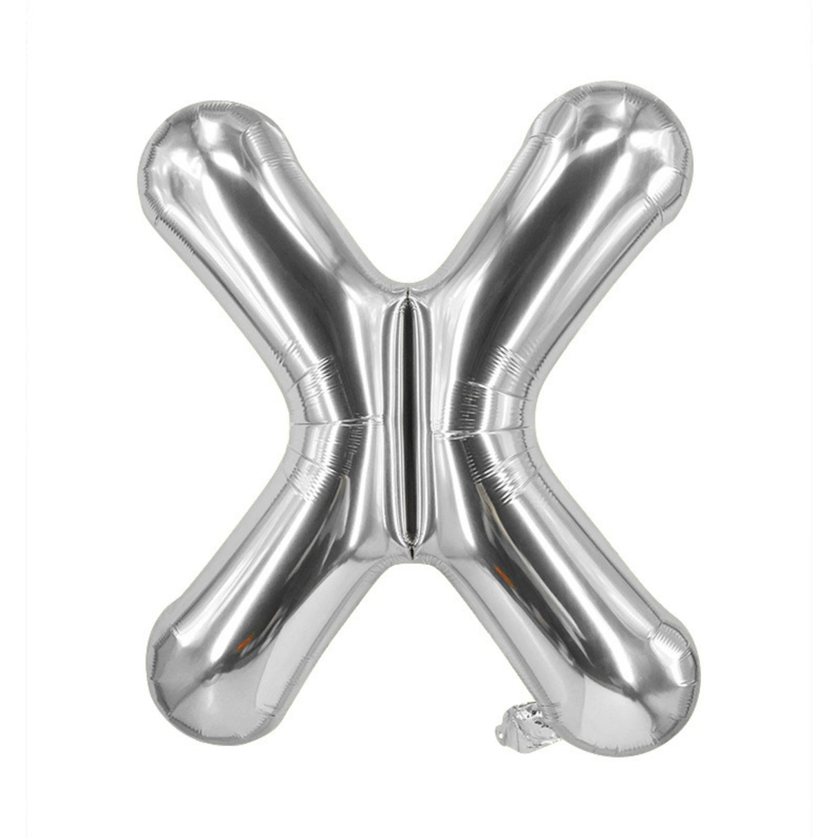 Buchstabenballon X Silbrig Geburtstagsparty Ballon Folienballon 80cm