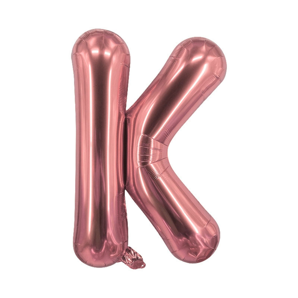 Buchstabenballon K Roségold Geburtstagsparty Ballon Folienballon 40cm