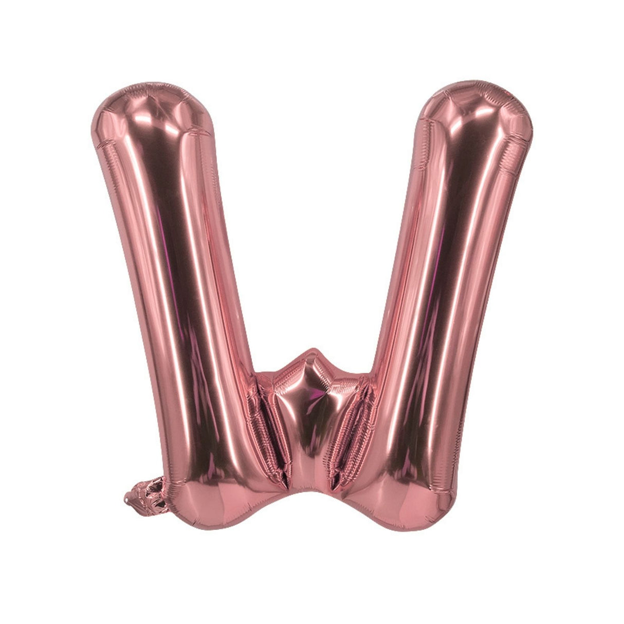 Buchstabenballon W Roségold Geburtstagsparty Ballon Folienballon 40cm