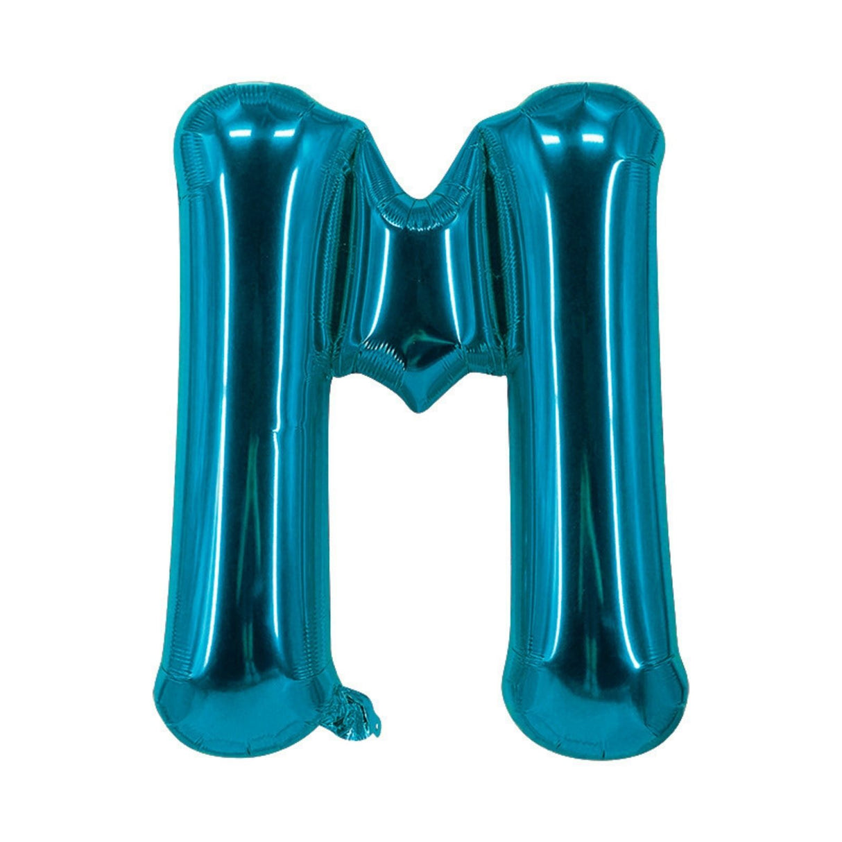 Buchstabenballon M Blau Geburtstagsparty Ballon Folienballon 40cm