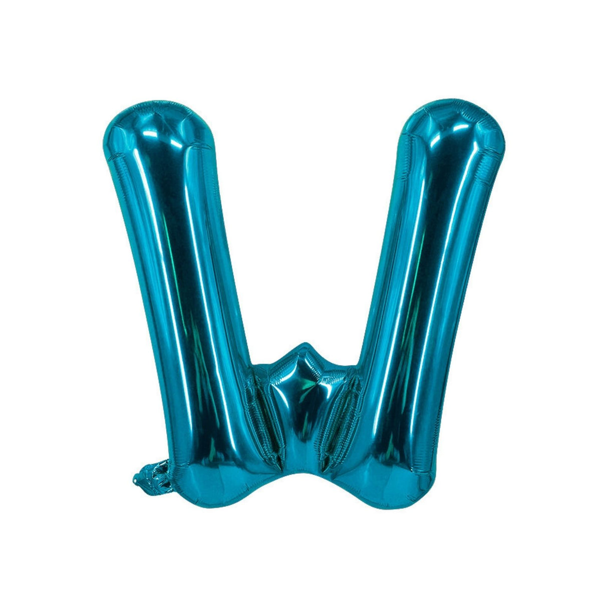 Buchstabenballon W Blau Geburtstagsparty Ballon Folienballon 40cm
