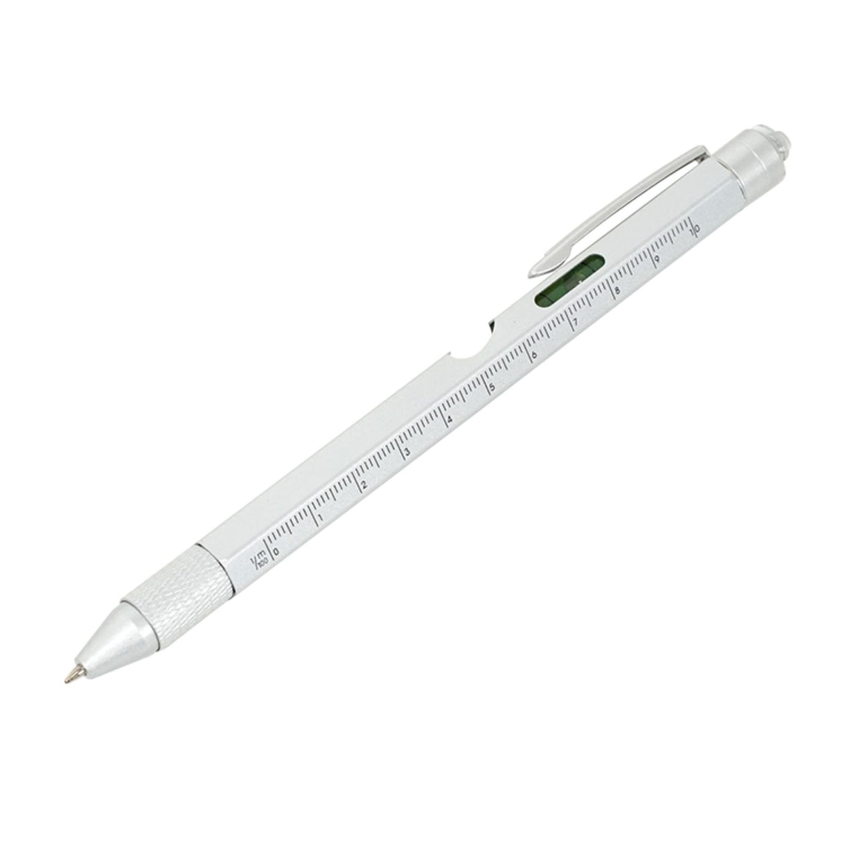 8in1 Multi-Kugelschreiber Multifunktionsstift Touchpen Wasserwaage Schraubendreher