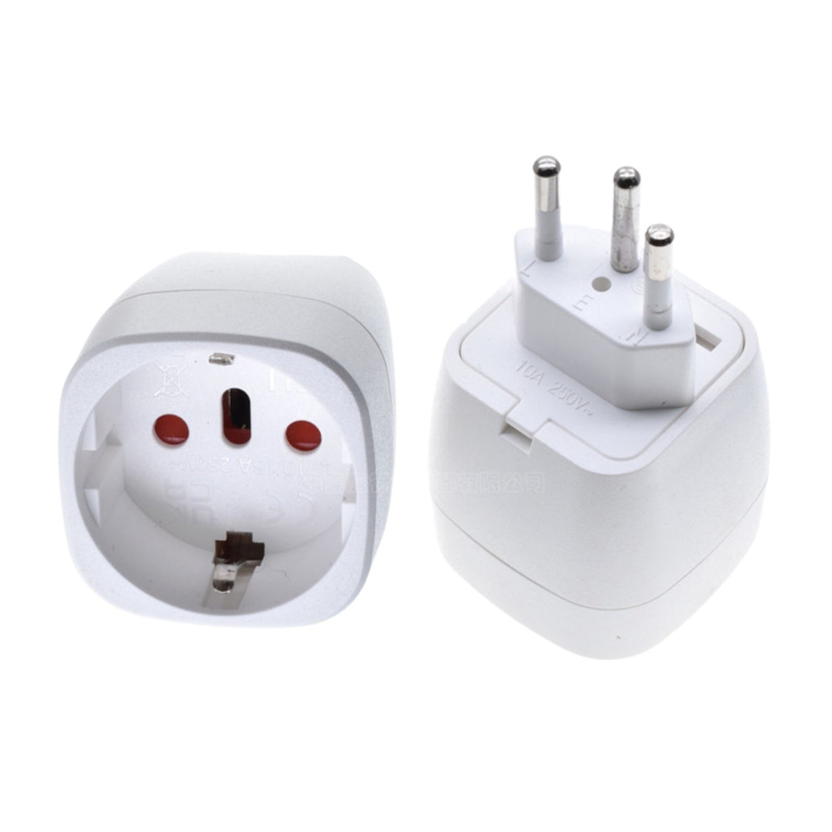 Steckdosenadapter Schuko zu Schweiz Konvertierungsstecker Adapter
