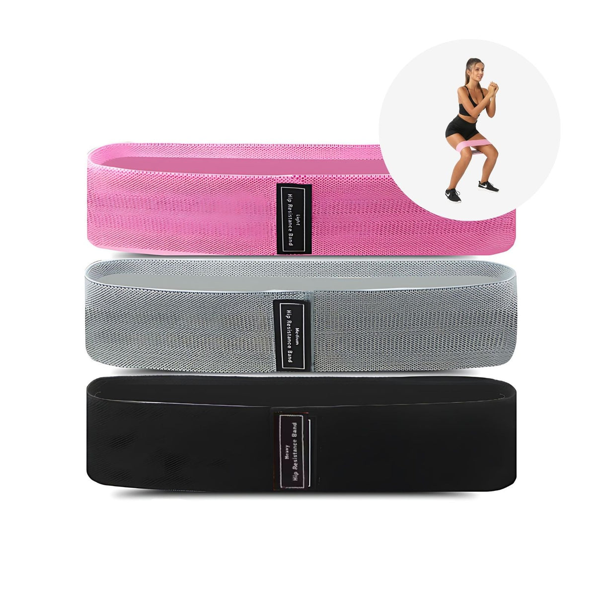 Hip-Resistance-Band Booty-Band Glute-Band Fitnessband Trainingsband