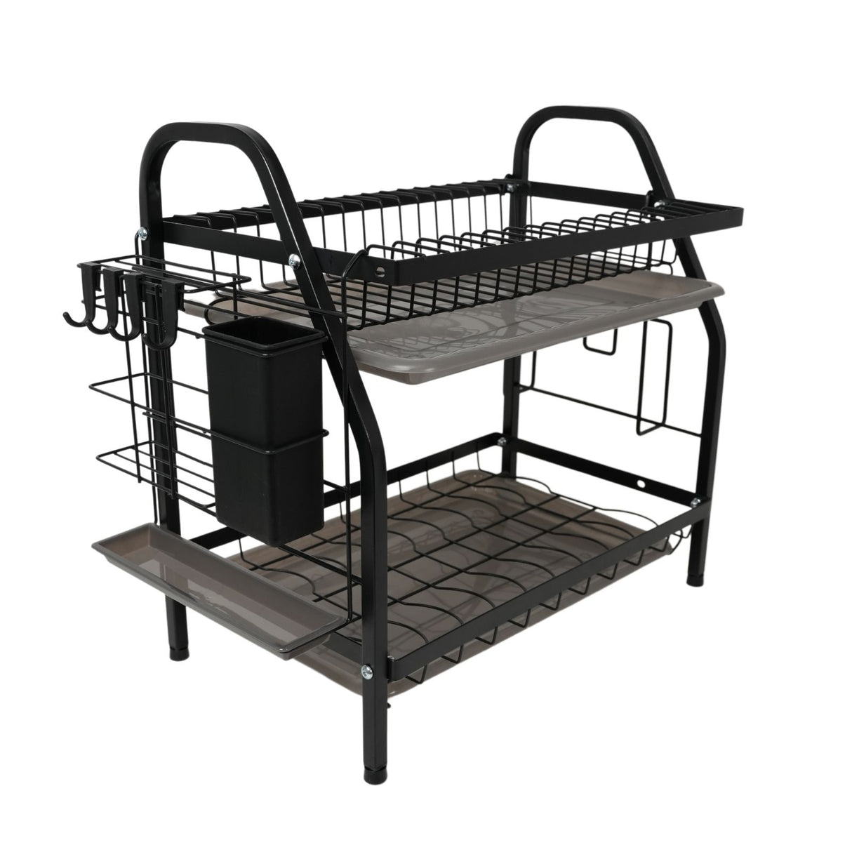 Abtropfgestell Geschirr-Aufbewahrungsregal Küchenregal Abflussregal Geschirrregal