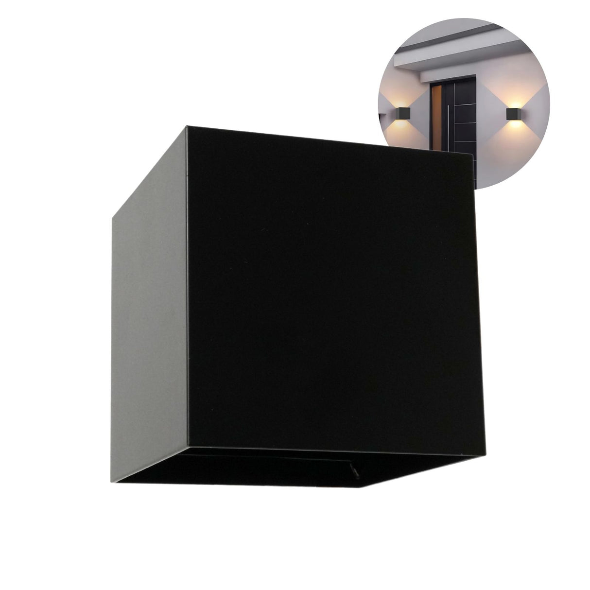 LED-Wandleuchte Wandlampe Up-Down-Wandleuchte Fassadenleuchte Wandstrahler