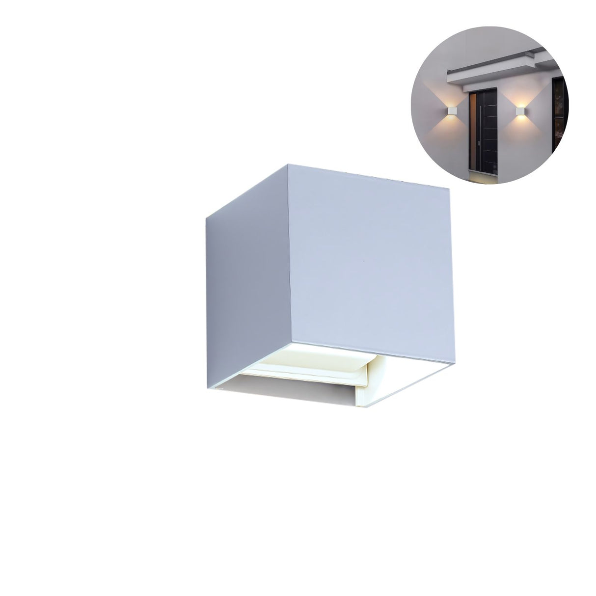 LED-Fassadenleuchte Wandleuchte Wandstrahler Wandlampe Up-Down-Wandleuchte