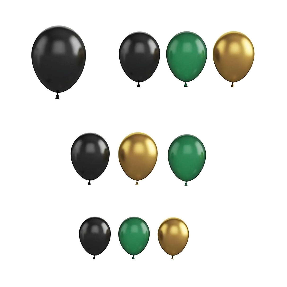 136er Set Luftballons Ballongirlande Party-Luftballons Ballonbogen Geburtstagsballons