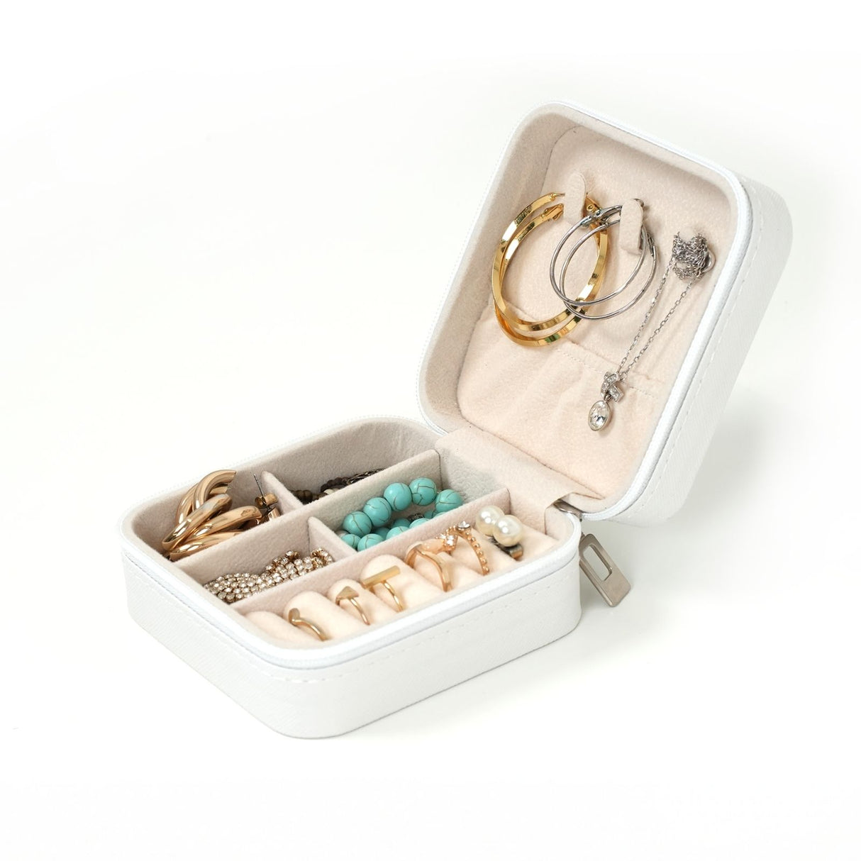 Reise-Schmuckschatulle Schmuckkästchen Schmucketui Travel Jewelry Box