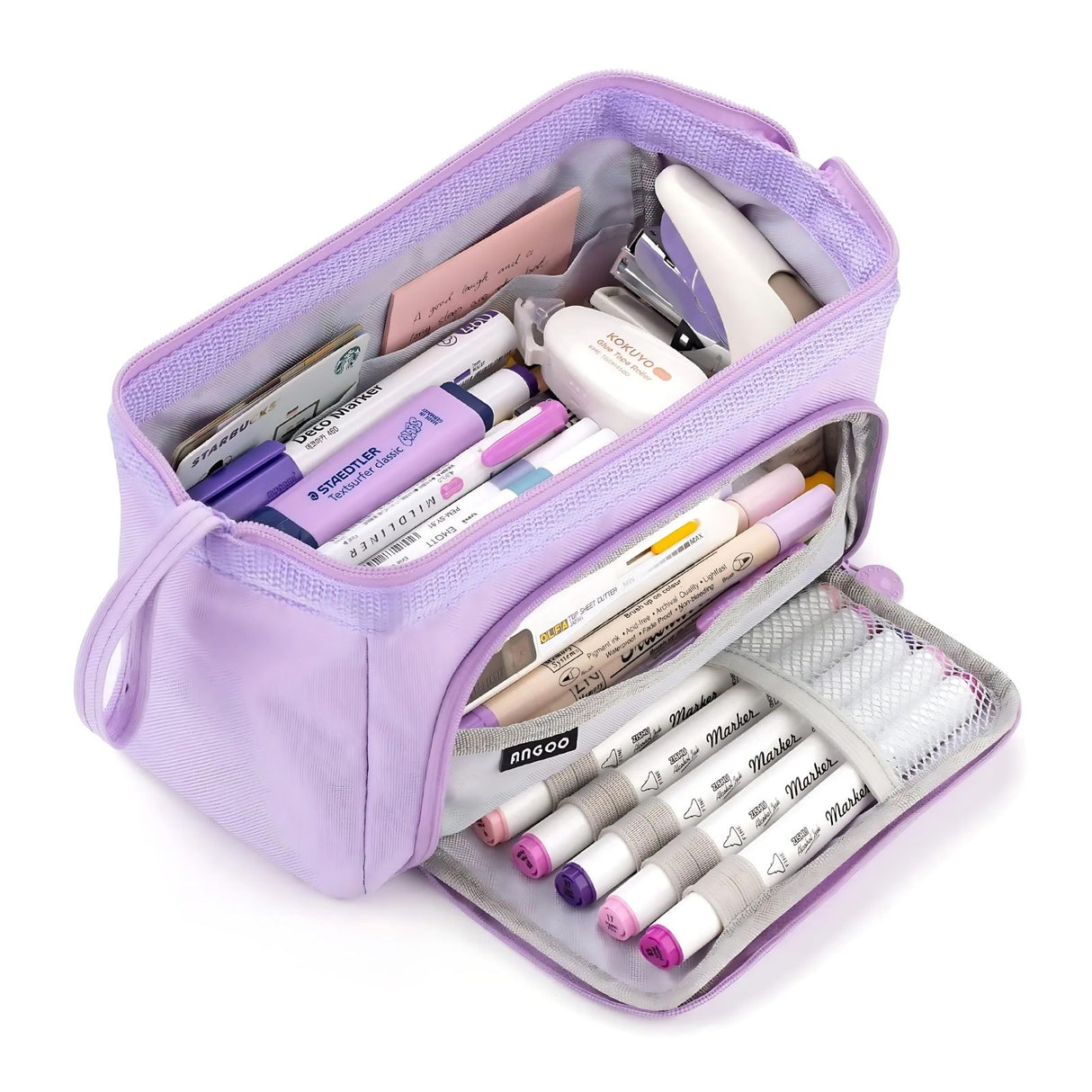 Grosse Federtasche Federmappe Schlamperetui Stiftetasche Schreibetui