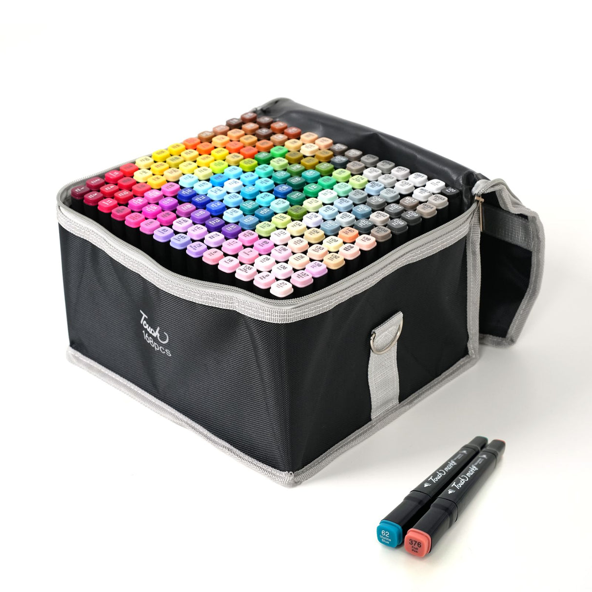 168-tlg. Set Doppelspitz-Filzstifte Dual Marker Doppelseitige Stifte Twin Marker