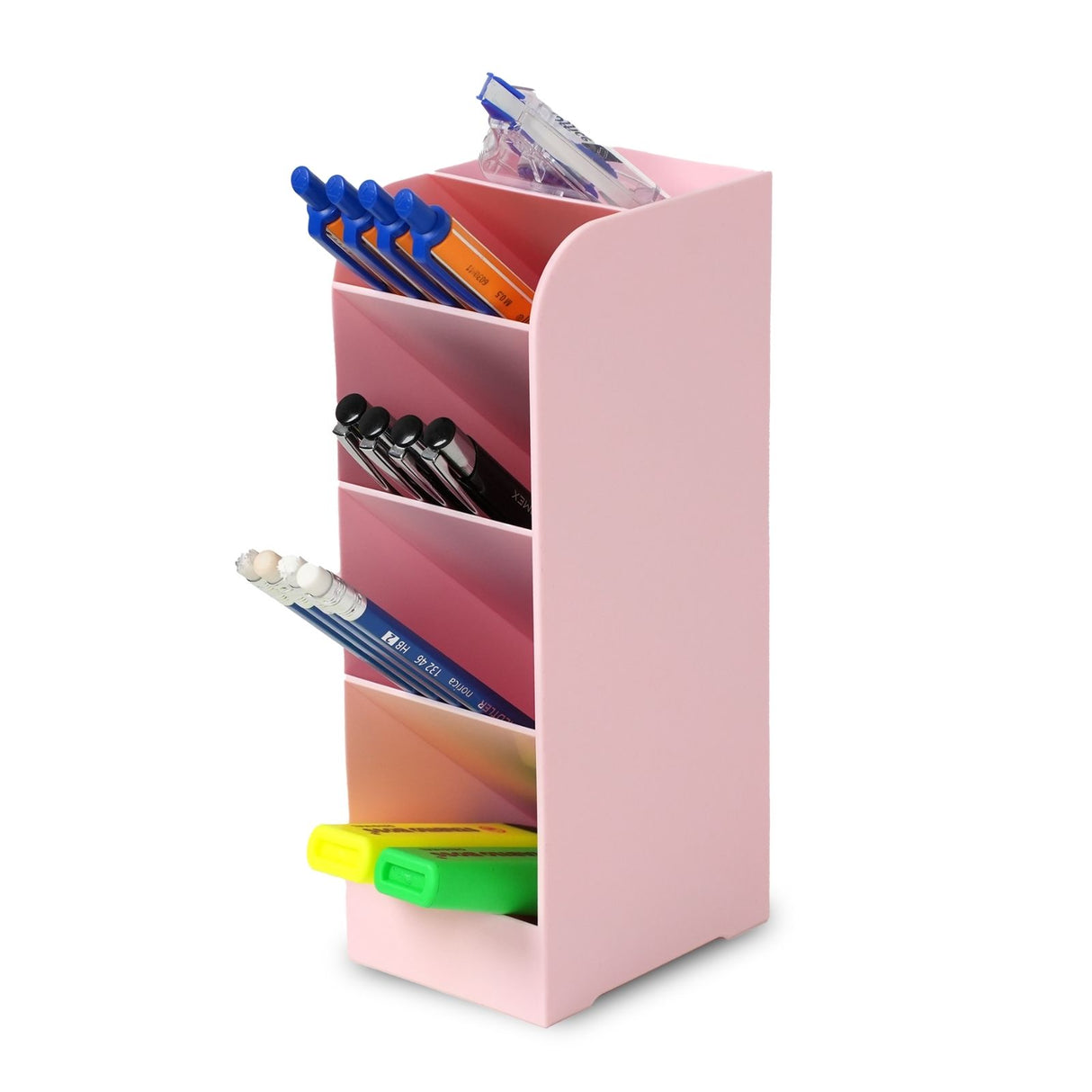 Stiftebox Pen Desk-Organizer Stiftaufbewahrung Bürotisch-Stifthalter Schreibtisch-Organizer