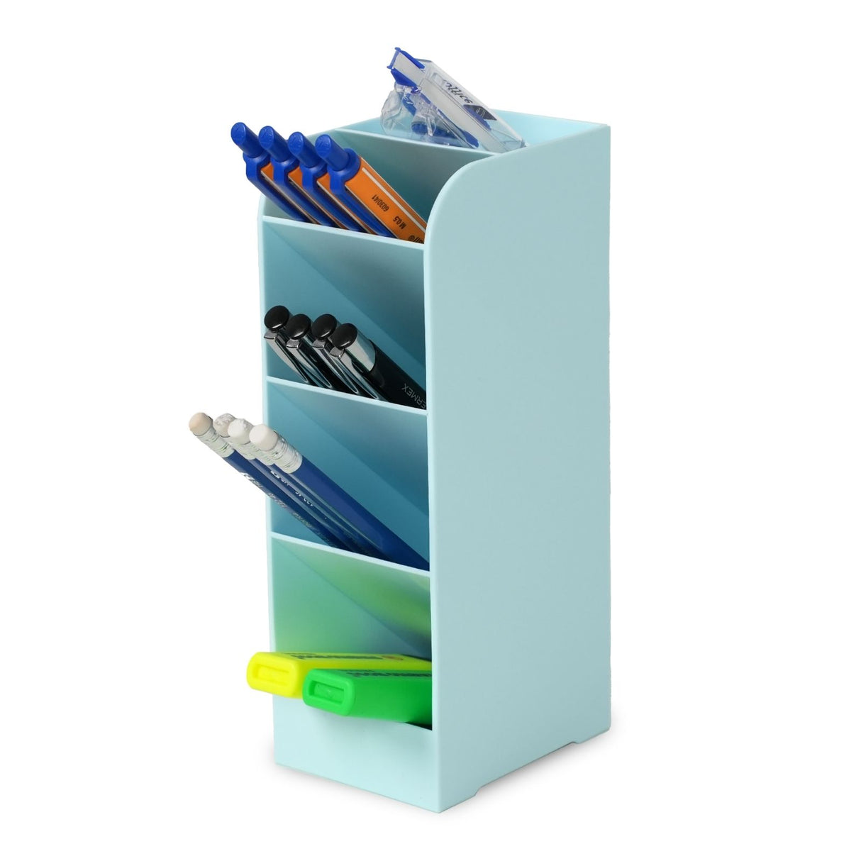 Pen Desk-Organizer Stiftaufbewahrung Schreibtisch-Organizer Bürotisch-Stifthalter Stiftebox