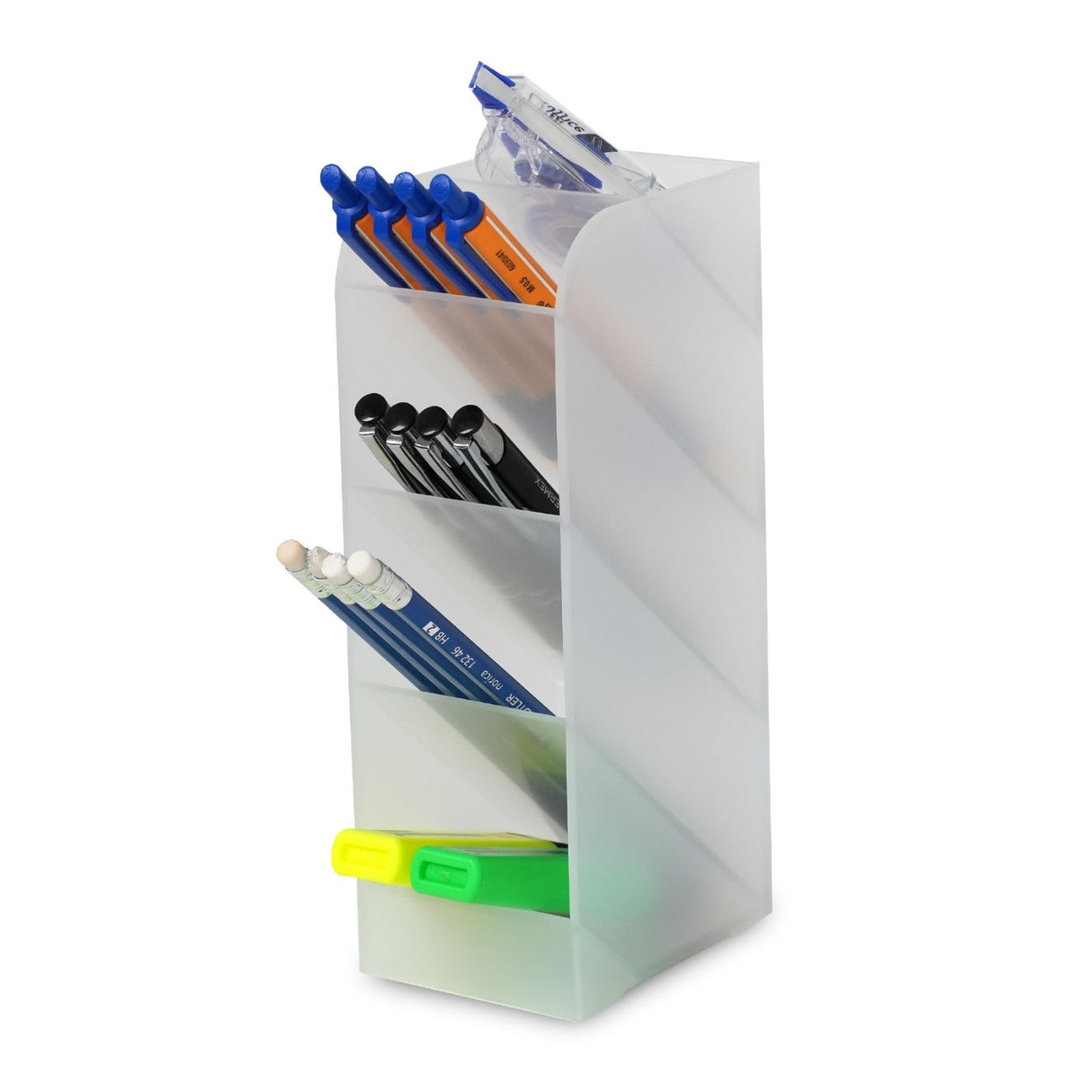 Bürotisch-Stifthalter Pen Desk-Organizer Stiftaufbewahrung Stiftebox Schreibtisch-Organizer