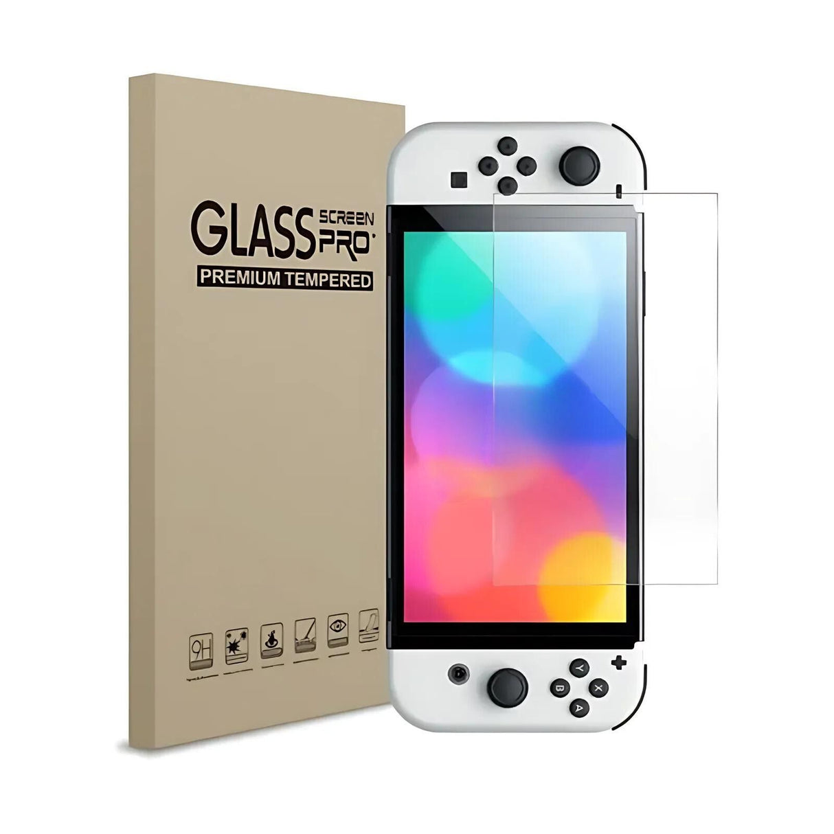 Alternative Displayschutzfolie zu Nintendo Switch OLED 7 Zoll