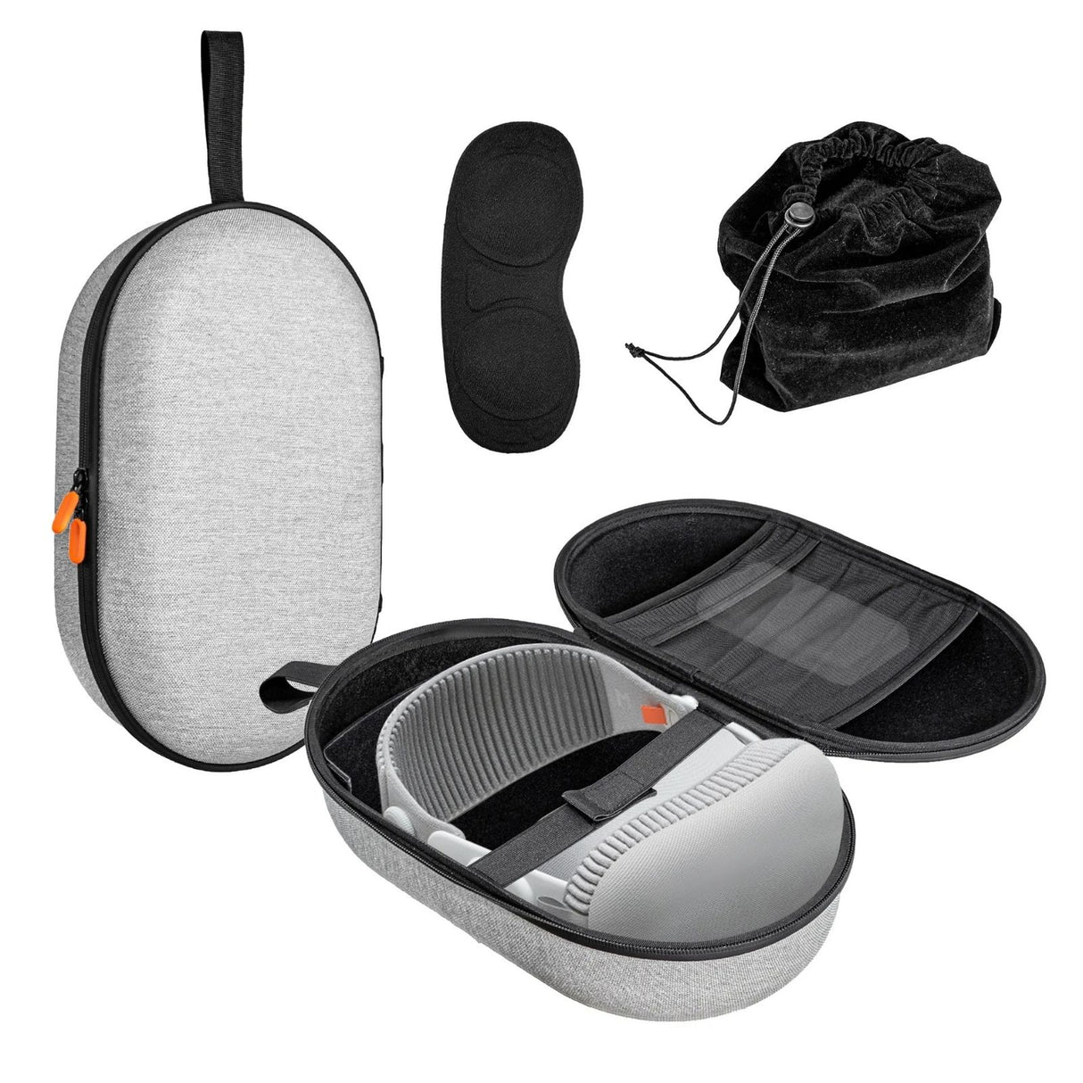 Tragbare Aufbewahrungstasche für Apple Vision Pro Reisetasche Hartschale