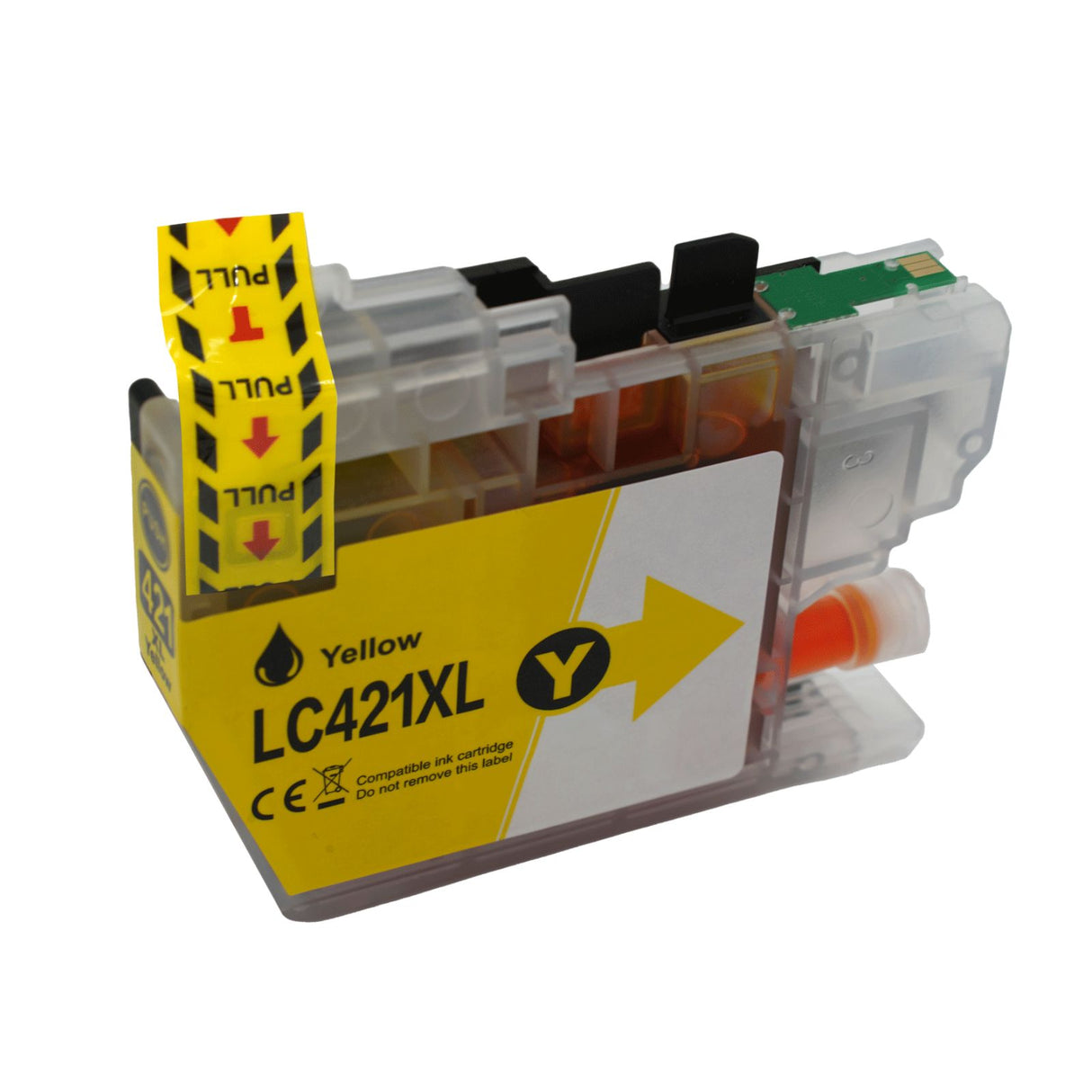 Alternative Tintenpatrone zu Brother LC-421 XL - Yellow 1 Stück