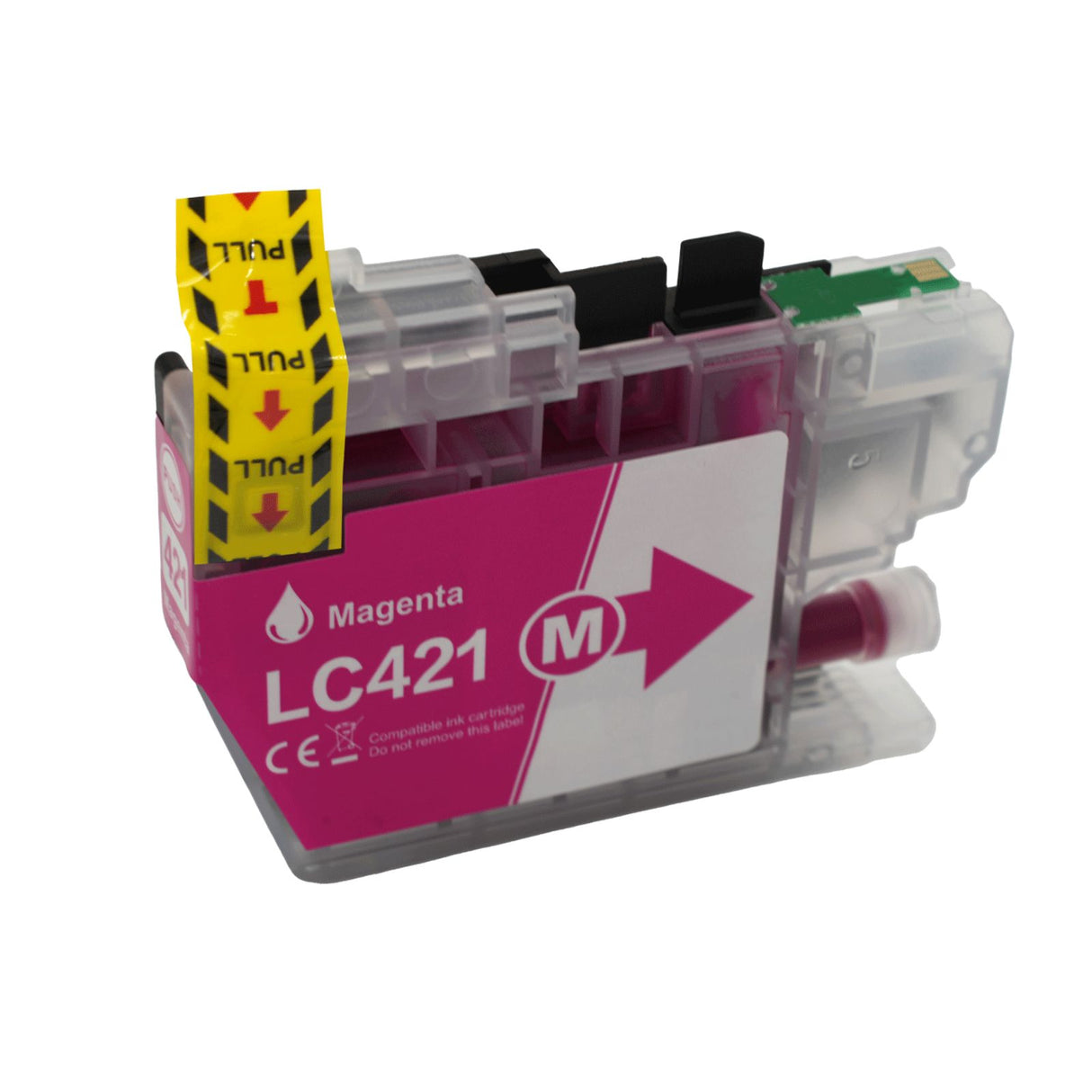 Alternative Tintenpatrone zu Brother LC-421 - Magenta 1 Stück