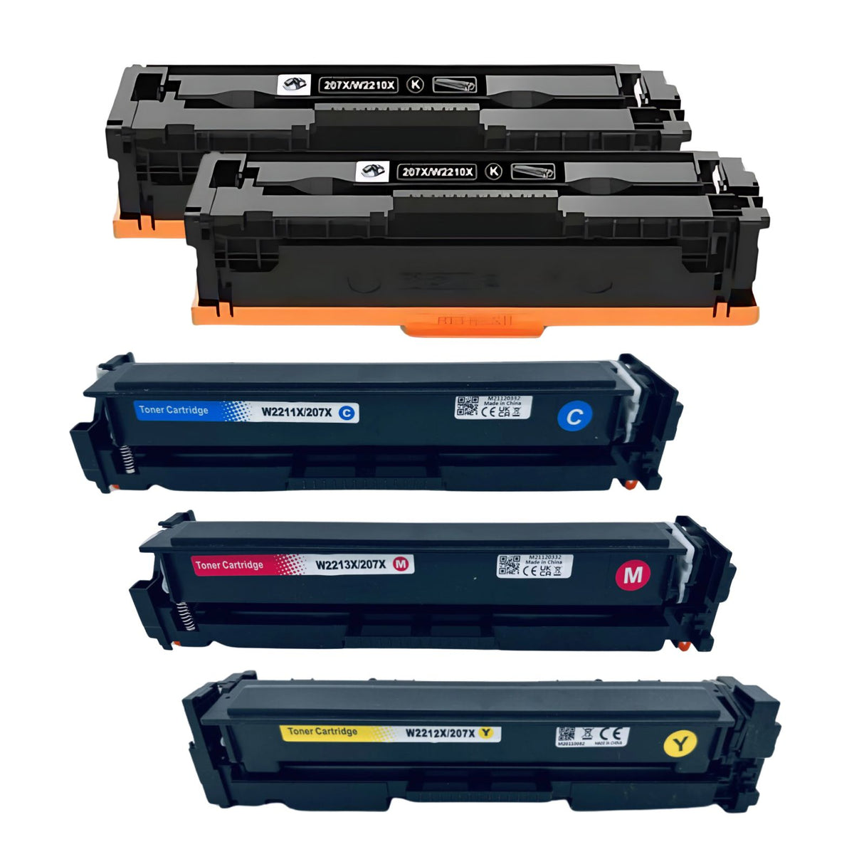 Kompatibler Toner XL für HP Color LaserJet Pro MFP M255nw - Black Cyan Yellow Magenta - 5er Set