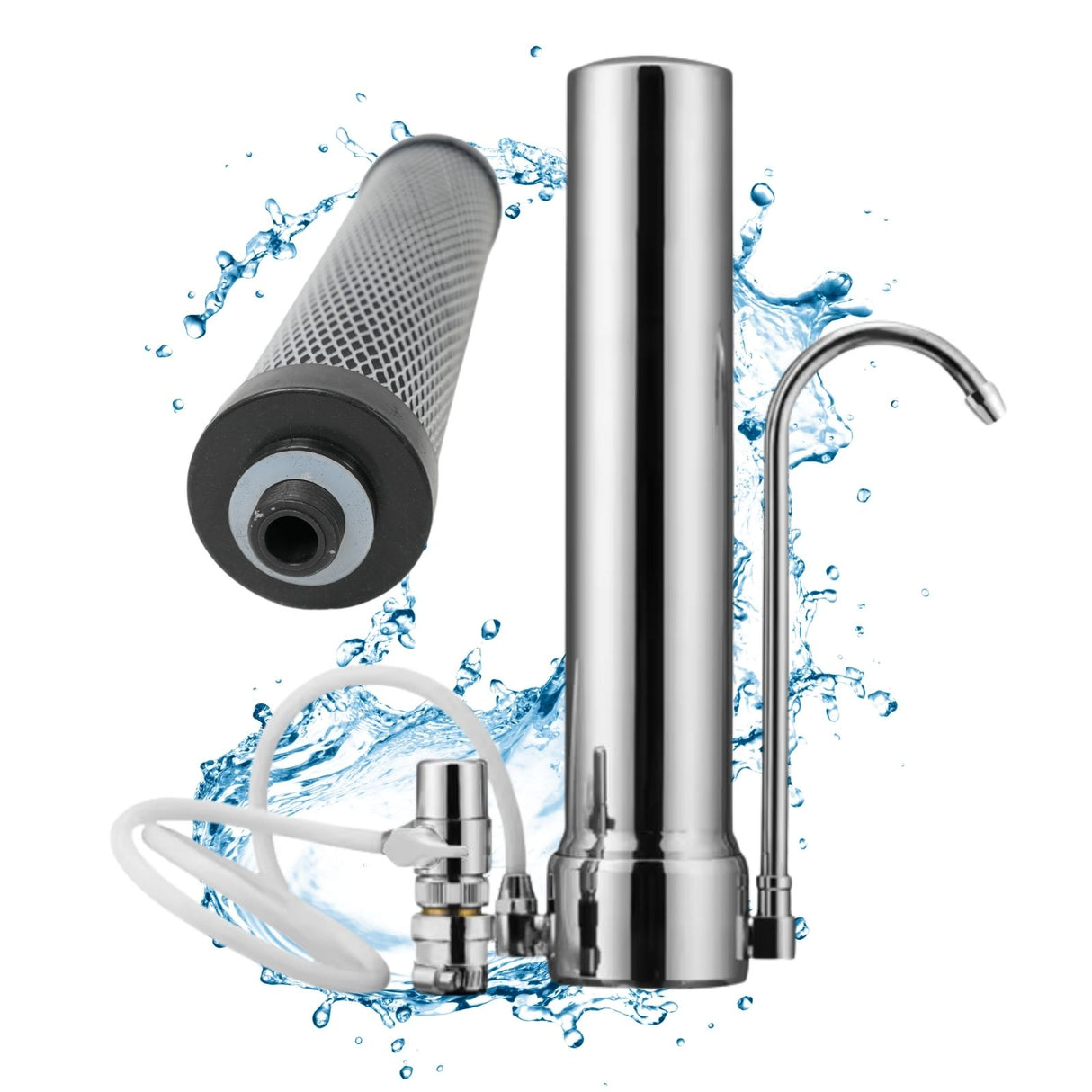 Stand-Wasserfilter Counter Top-Wasserfilter mit CTO-Filterkartusche