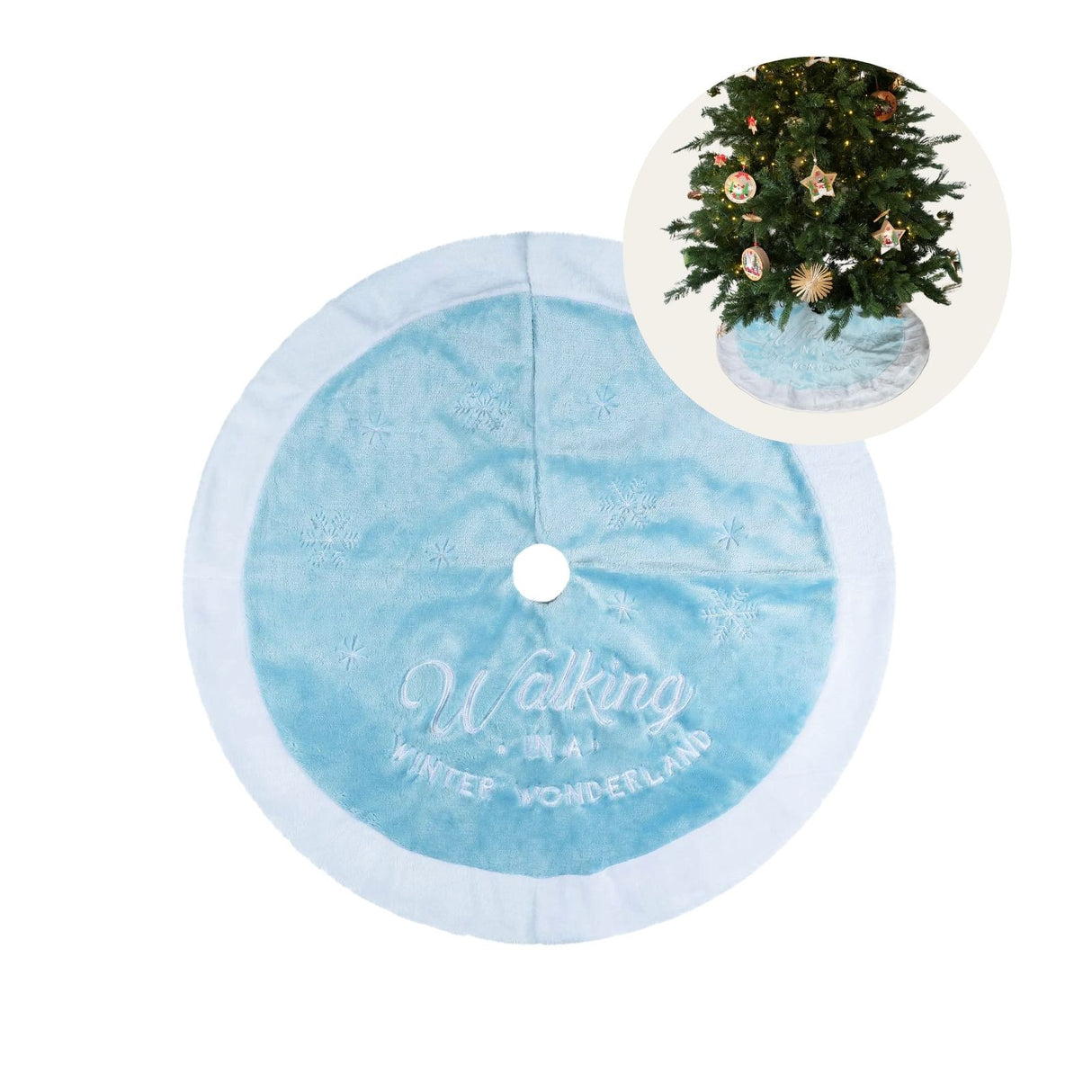 Tannenbaum-Rock Christbaum-Decke Weihnachtsbaummatte Weihnachtsbaum-Teppich Baumrock