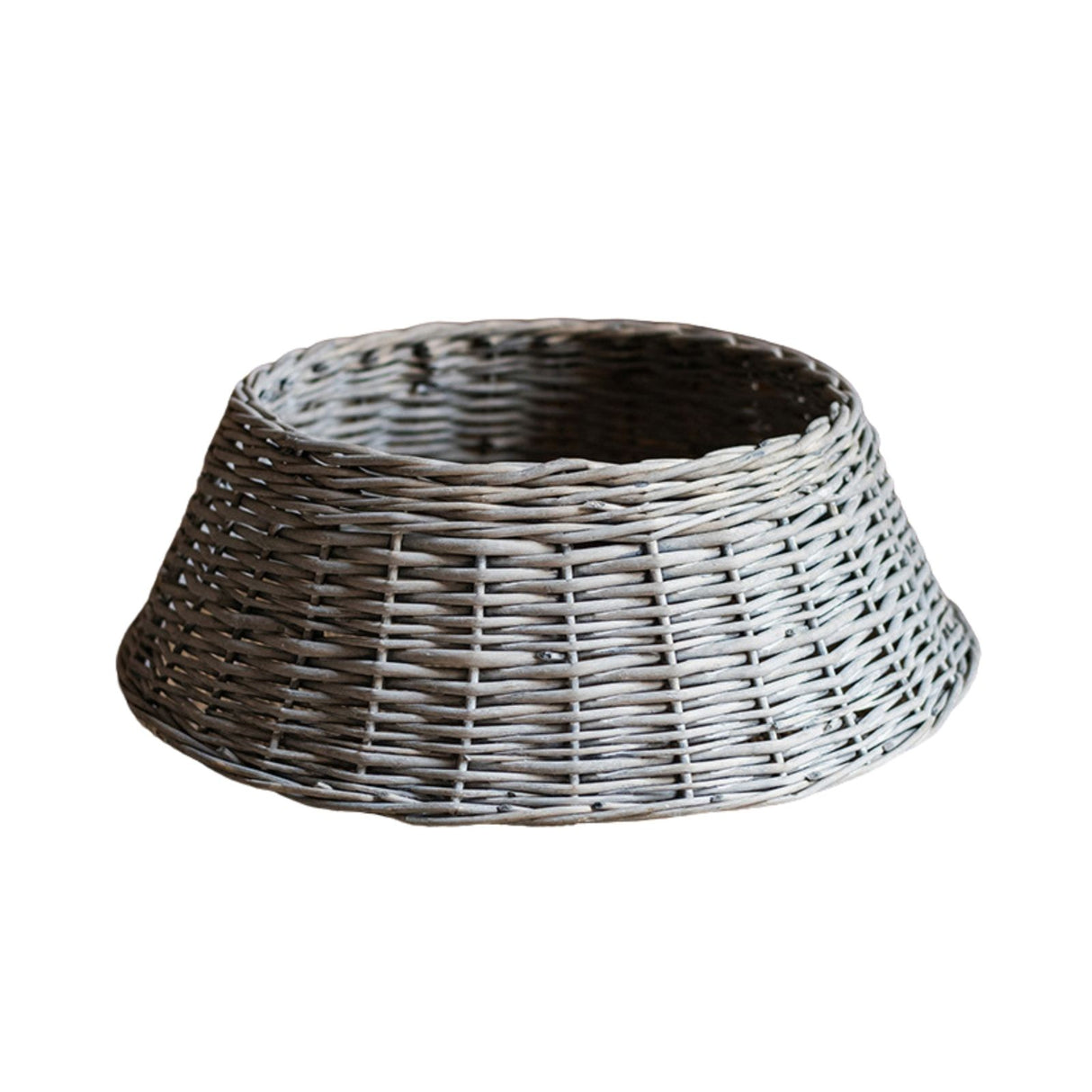 Rattan-Weihnachtsbaumkorb Christbaum-Rock Tannenbaum-Kragen Korbabdeckung