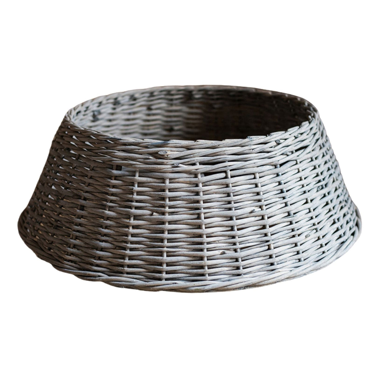 Rattan-Korbabdeckung Weihnachtsbaumkorb Tannenbaum-Kragen Christbaum-Rock