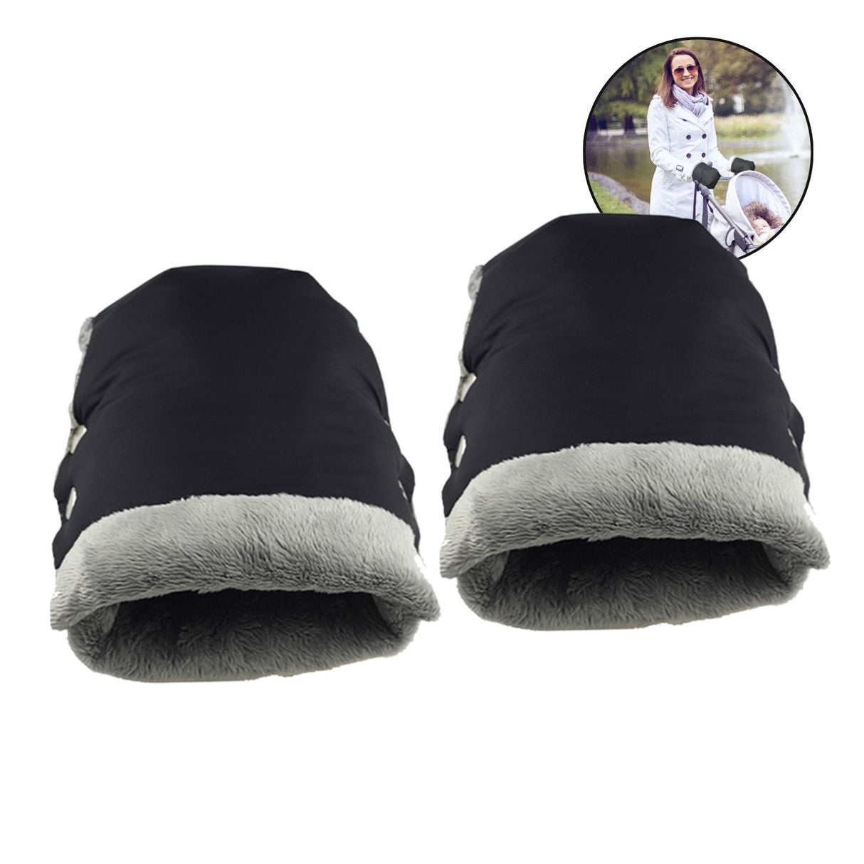 Kinderwagen-Handschuhe Handwärmer Winterhandschuhe Handschutz Handmuff