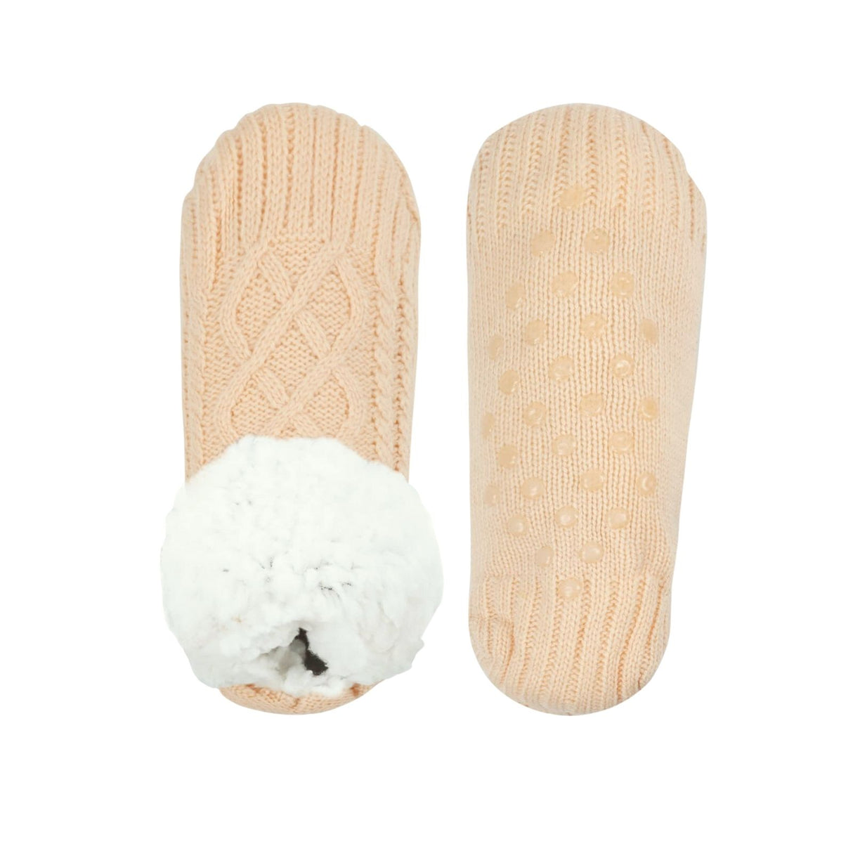 Fuzzy-Socken Gr. 35-38 Hausschuhe Pantoffeln Wintersocken Kuschelsocken