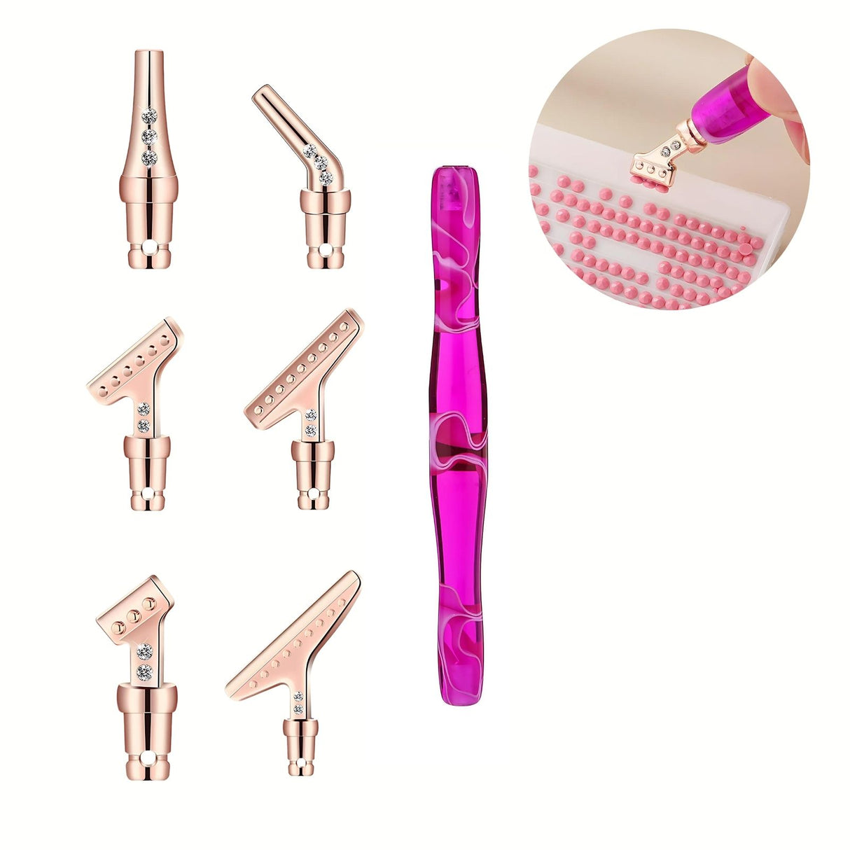 DIY Diamond Painting Set Diamant-Malstiftwerkzeug Diamantmalerei Bastelstift