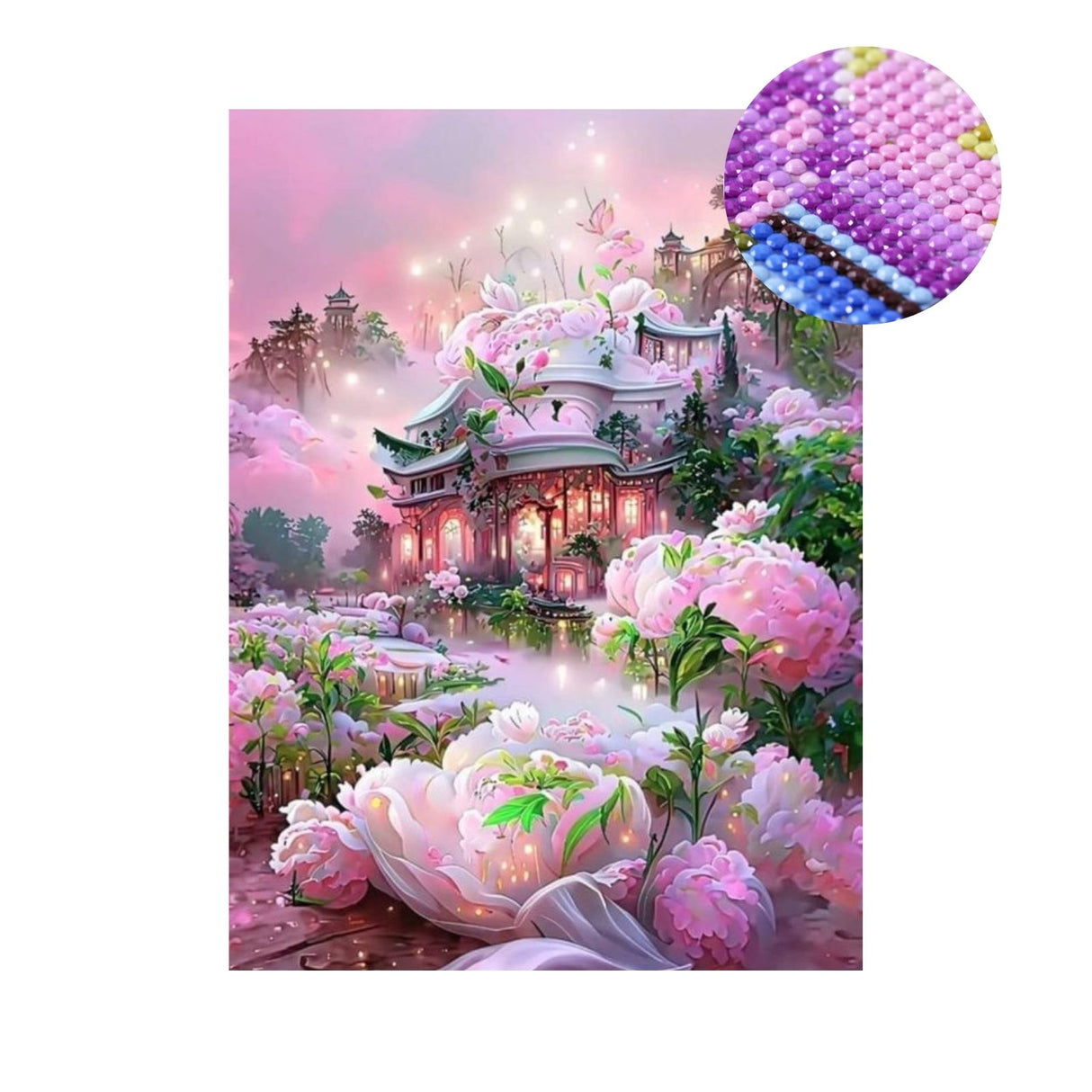 DIY-Diamond Painting Strasssteinbild Diamantgemälde Diamantmalerei Bastelset