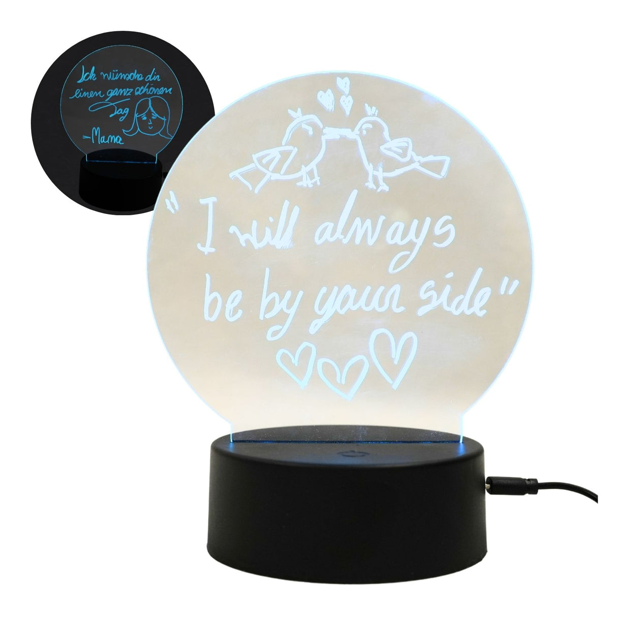 RGB 3D-Nachtlicht Deko-Beleuchtung Stimmungslicht Einschlaflicht