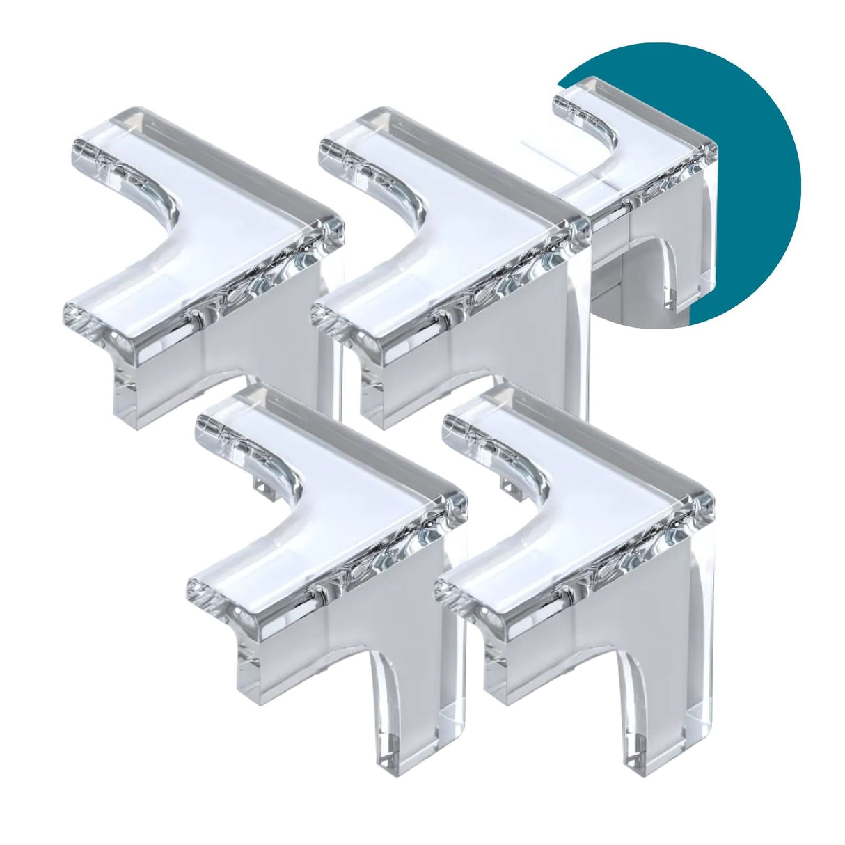 Eckenschutz Kantenschutz Kindersicherung Ecken 4er Set