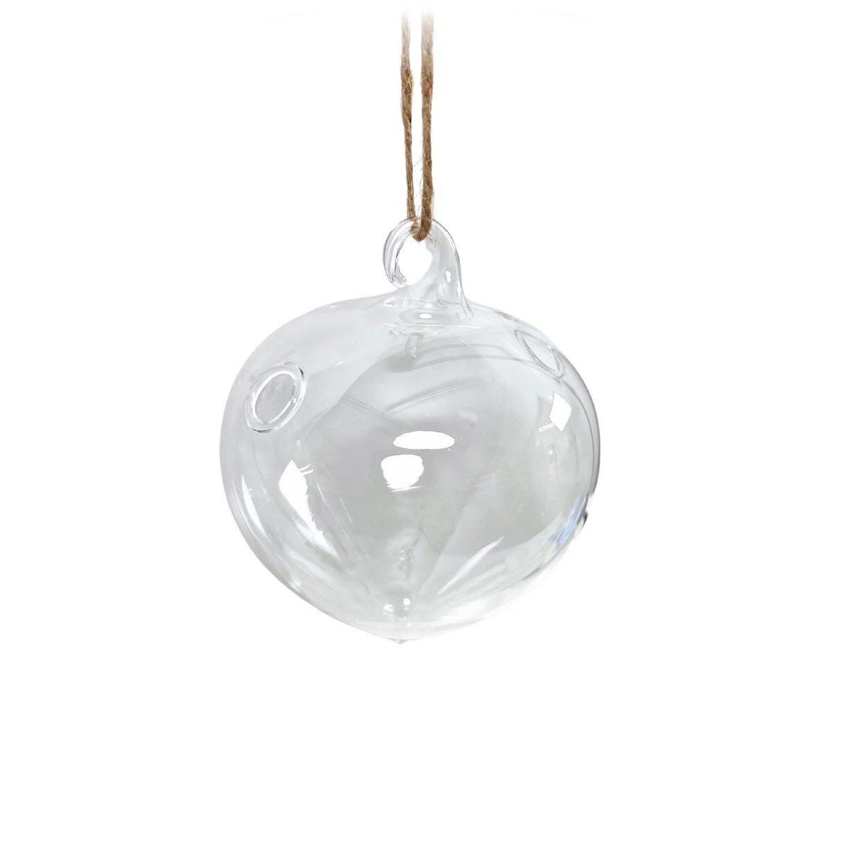 Hängende Glasvase Zwiebelform Blumenvase Vase Dekoration