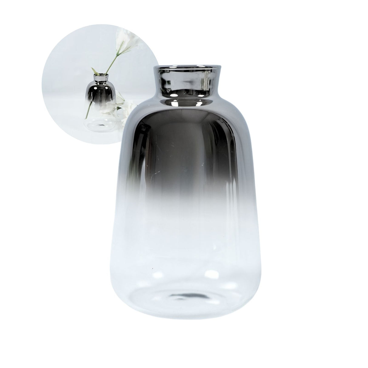 Ziervase Glasvase Dekovase Blumenvase Tischvase Designvase