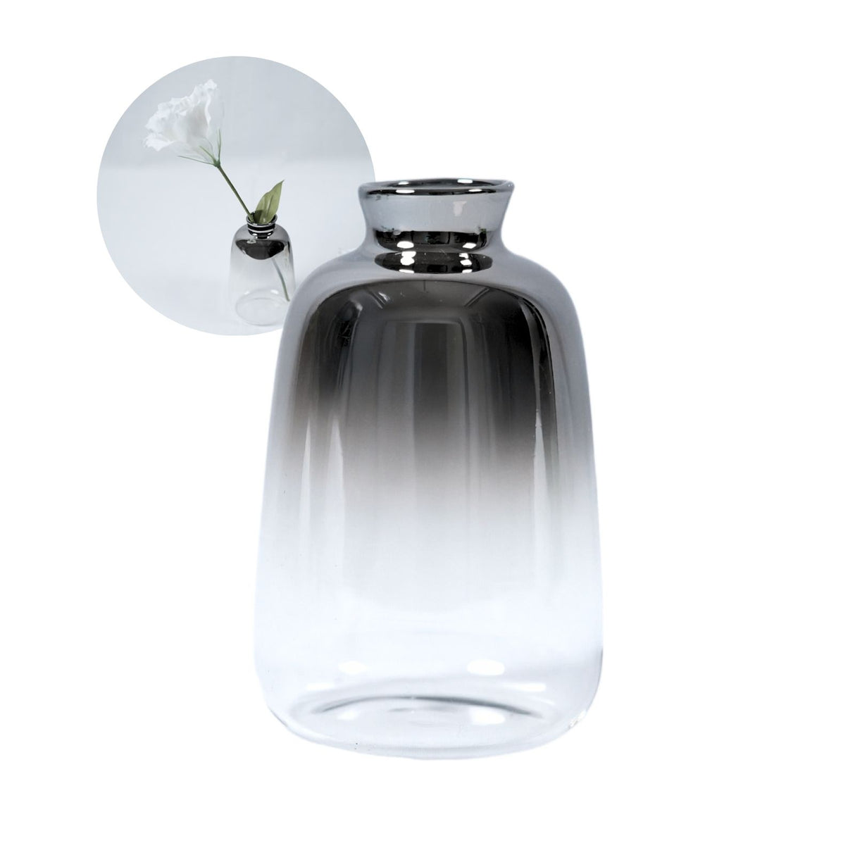 Designvase Ziervase Glasvase Dekovase Blumenvase Tischvase