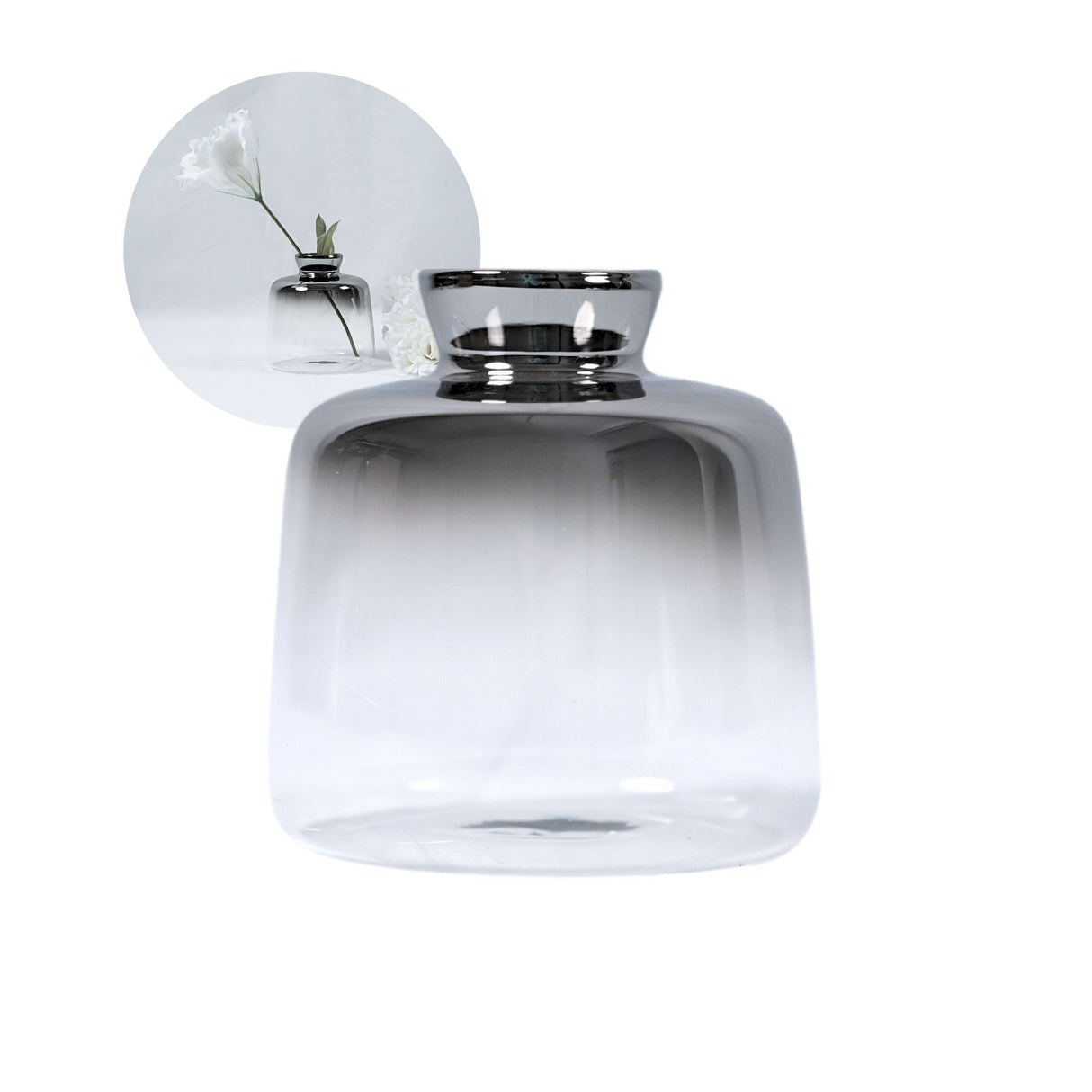 Blumenvase Ziervase Glasvase Dekovase Tischvase Designvase