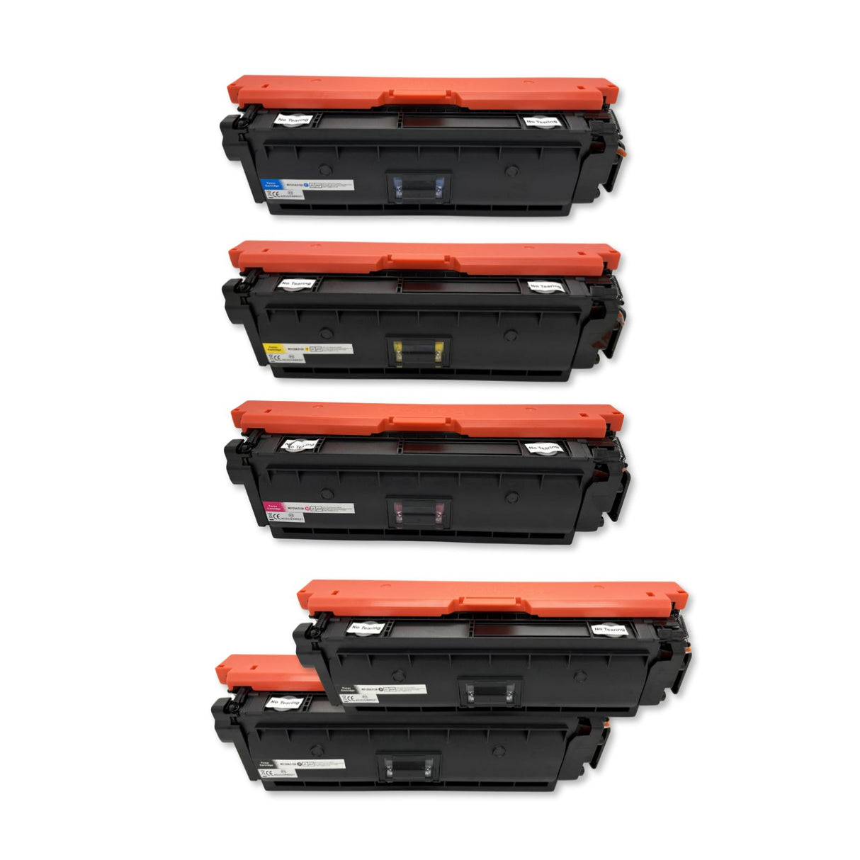 Kompatibler Toner für HP Color LaserJet Enterprise M554dn - Black Cyan Yellow Magenta - 5er Set