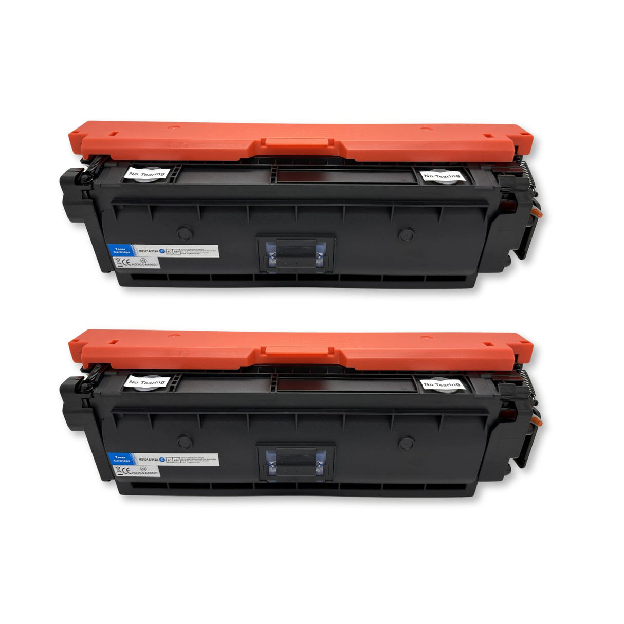 Kompatibler Toner für HP Color LaserJet Enterprise M555dn - Cyan 2 Stück