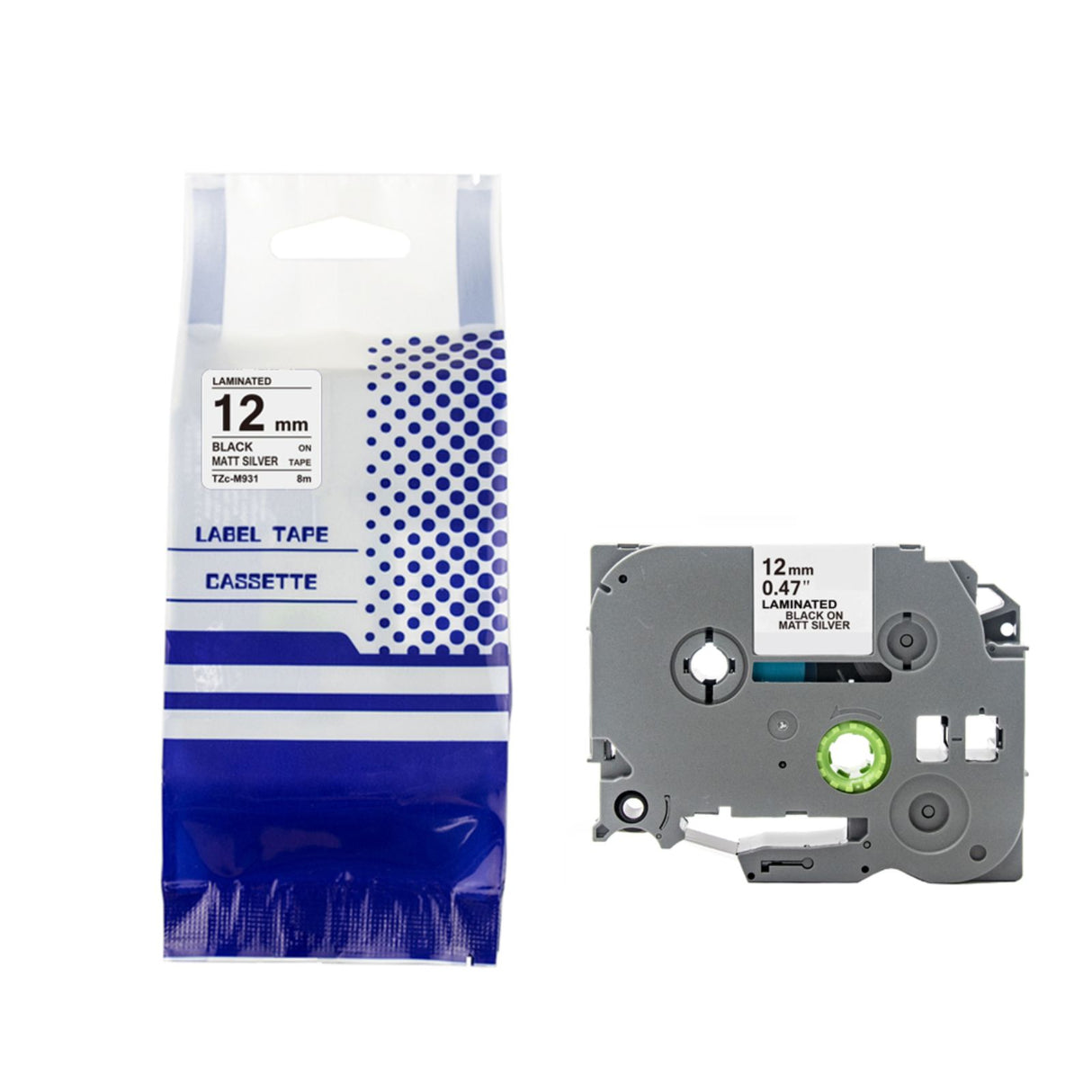 Alternatives Etikettenband zu Brother TZe-M931 Beschriftungsband