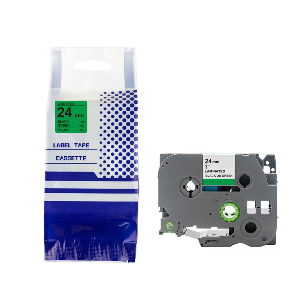 Alternatives Etikettenband zu Brother TZe-751 Beschriftungsband