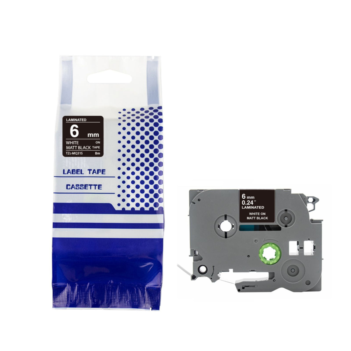 Alternatives Etikettenband zu Brother TZe-MQ315 Beschriftungsband